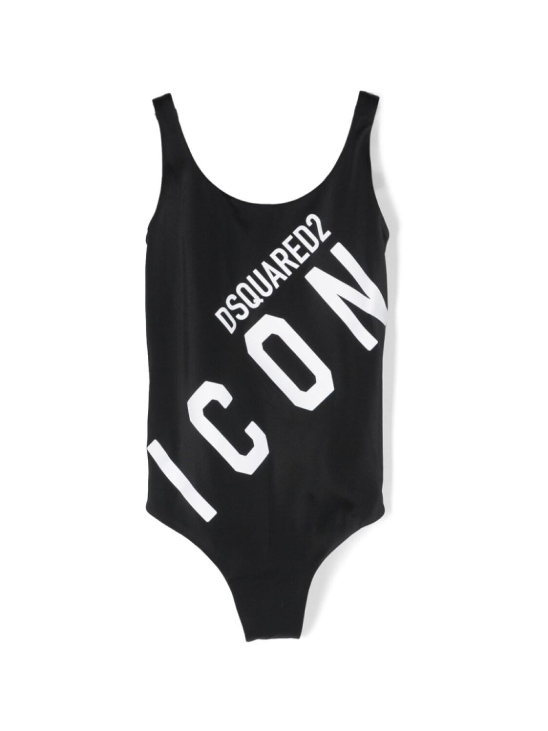 

DSQUARED2 KIDS купальник с принтом Icon, черный