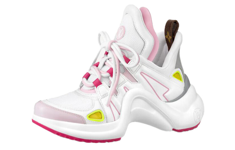 

Кроссовки Louis Vuitton Wmns Archlight Белый/Розовый