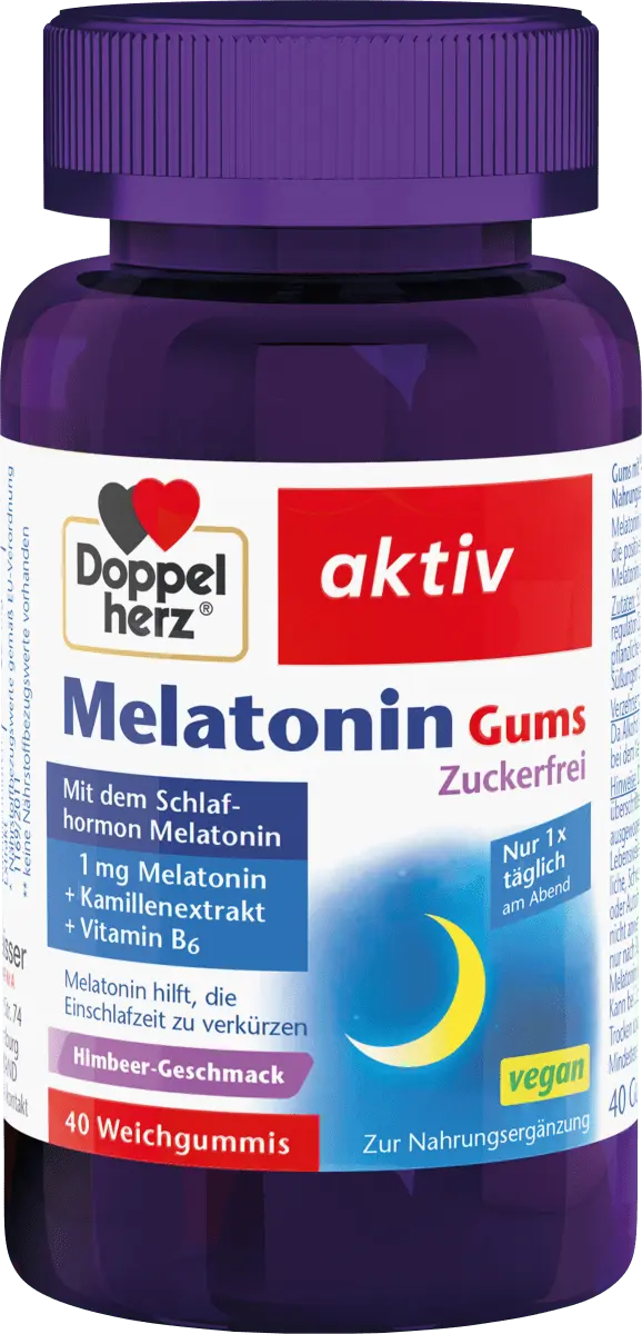 

Melatonin Gums 40 мягких жевательных резинок 112 г. Doppelherz