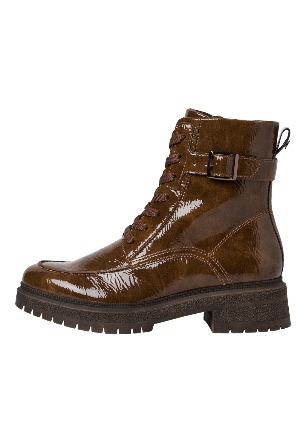 Ботинки на шнуровке Tamaris, коричневый ботинки на шнурках женские tamaris коричневый комб 38