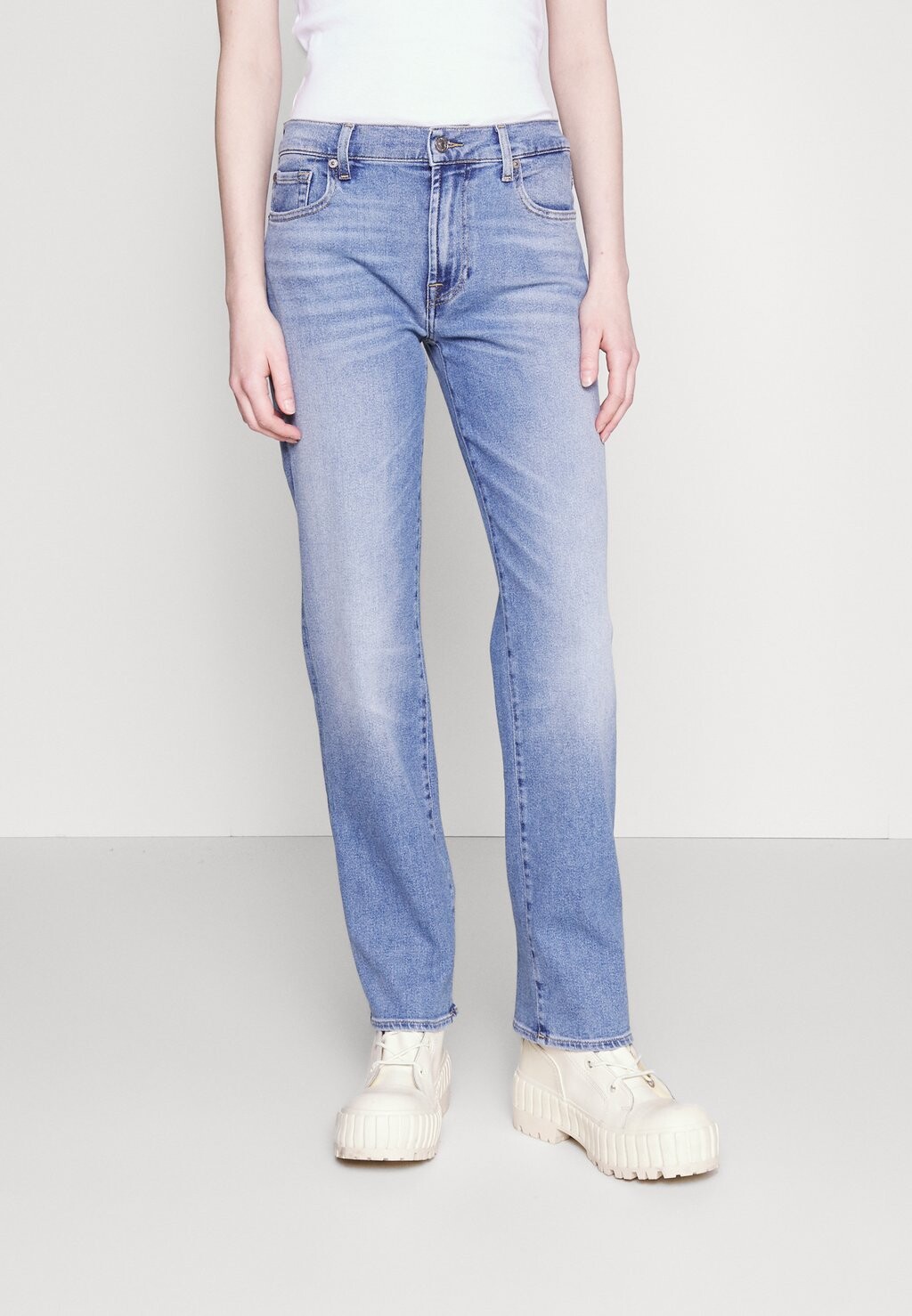 

Джинсы прямого кроя 7 for all mankind, синий