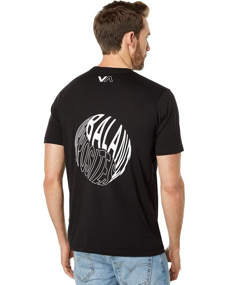 

Футболка RVCA Yin Yang Balance Short Sleeve Tee, черный