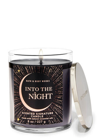 

Свеча с одним фитилем Into the Night, 8 oz / 211 g, Bath and Body Works