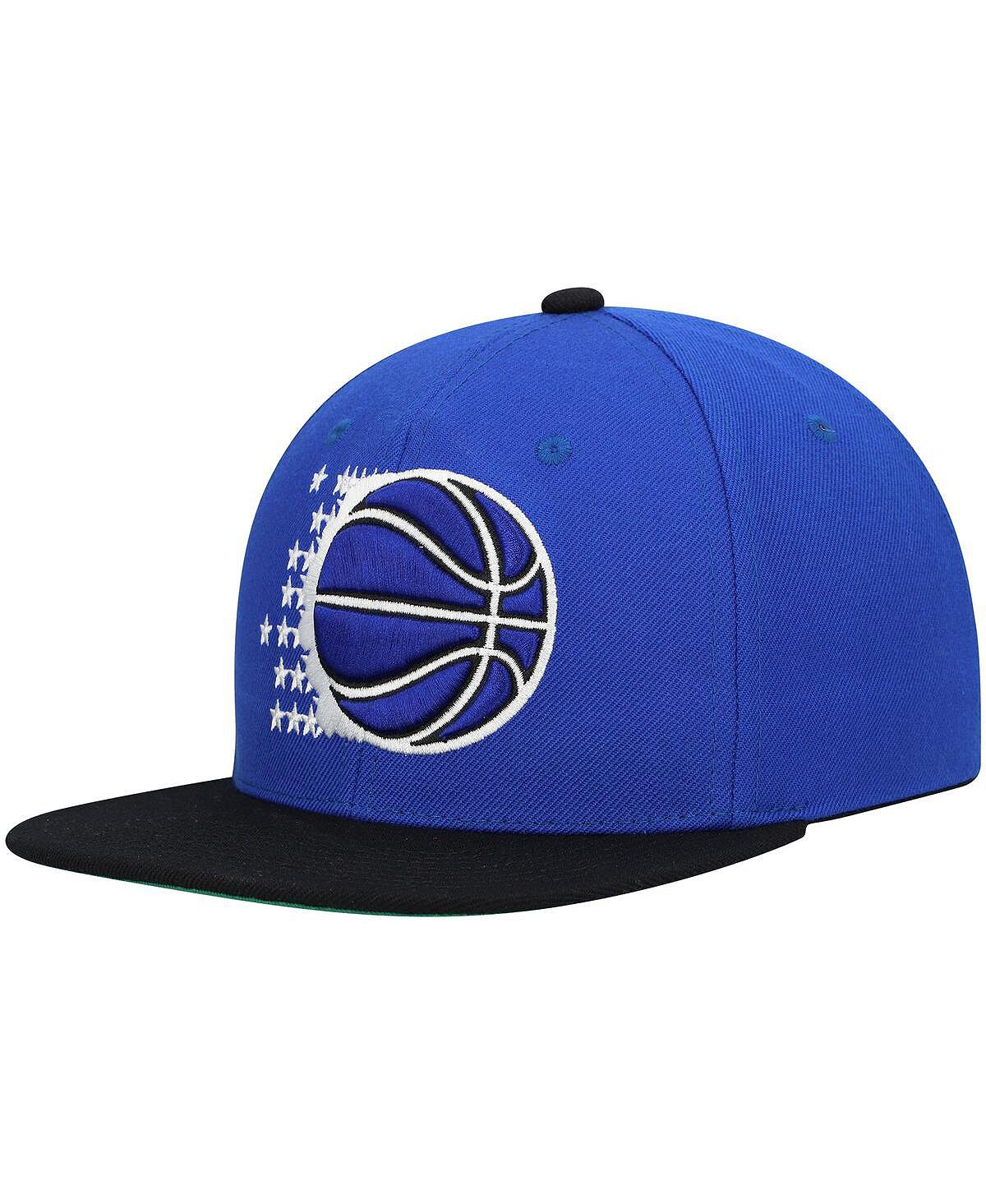 

Мужская сине-черная кепка Orlando Magic Hardwood Classics Team Two-Tone 2.0 Snapback Mitchell & Ness