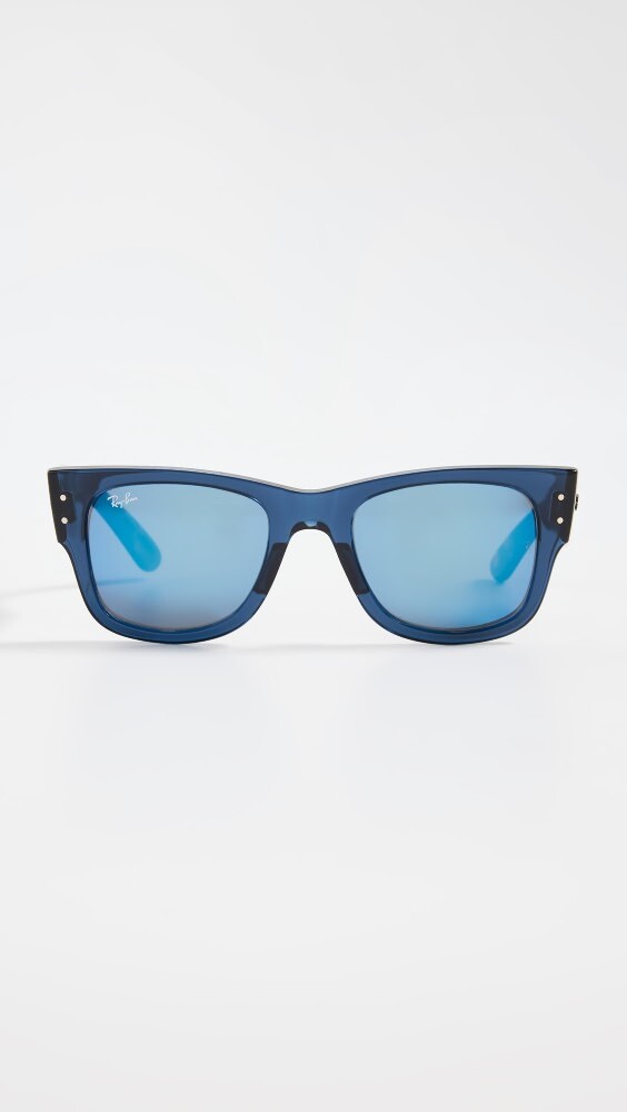 

Солнцезащитные очки Ray-Ban Mega Wayfarer, синий