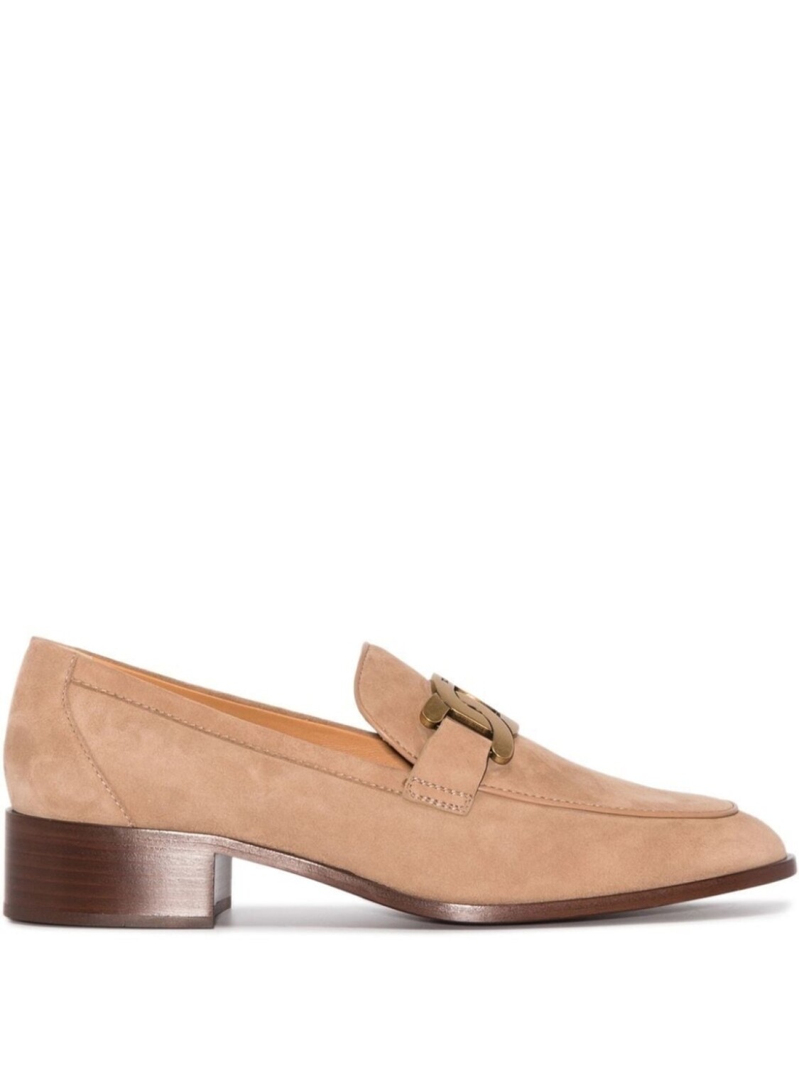 

Tod's лоферы Kate Tod's с цепочкой, нейтральный цвет