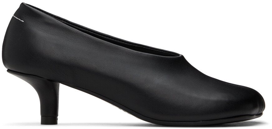 

Черные туфли на каблуках Mm6 Maison Margiela