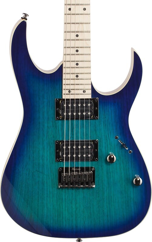 

Электрогитара Ibanez RG421AHM RG Standard Series Electric Guitar, Blue Moon Burst Bundle