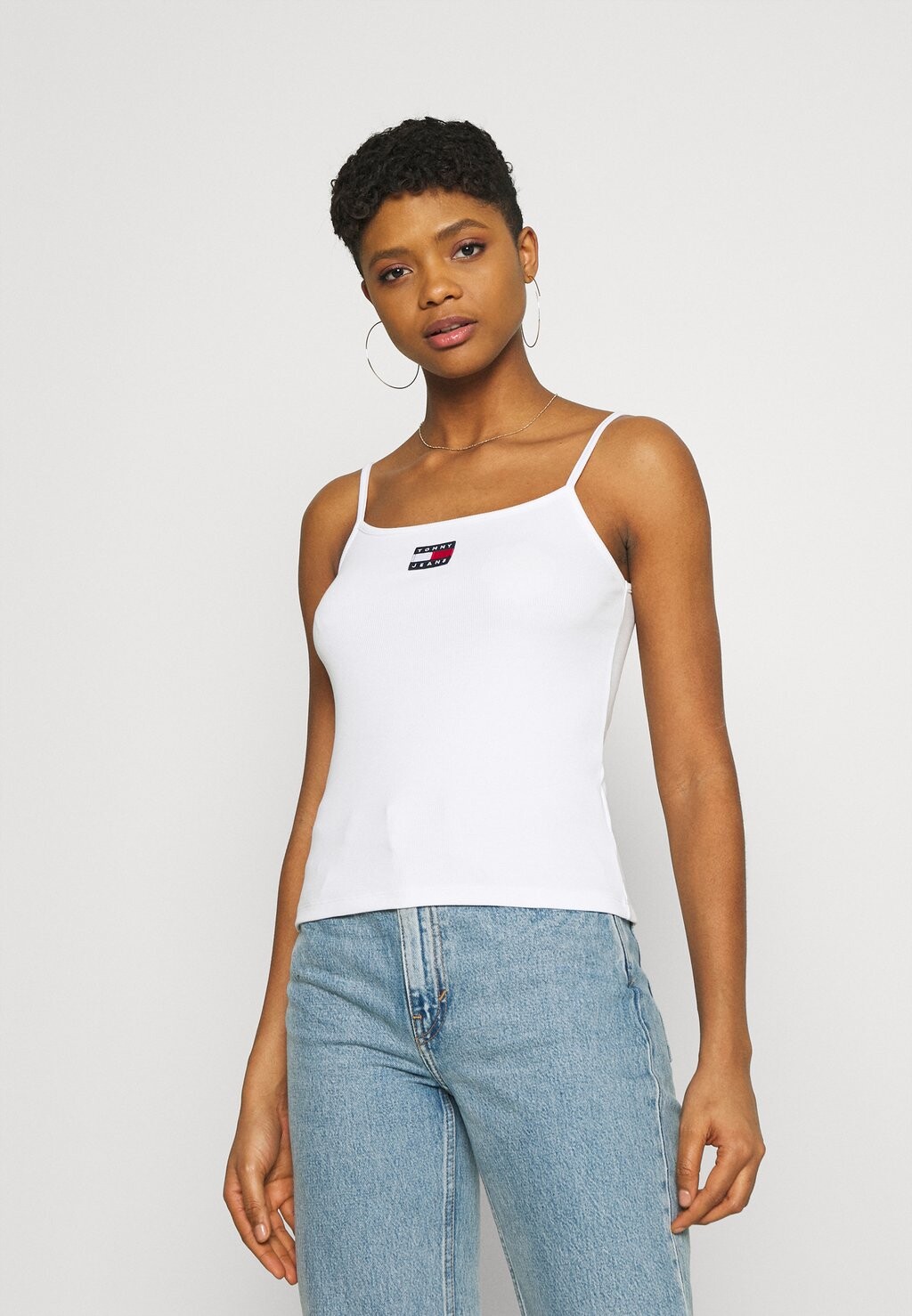 

Топ Tommy Jeans, белый