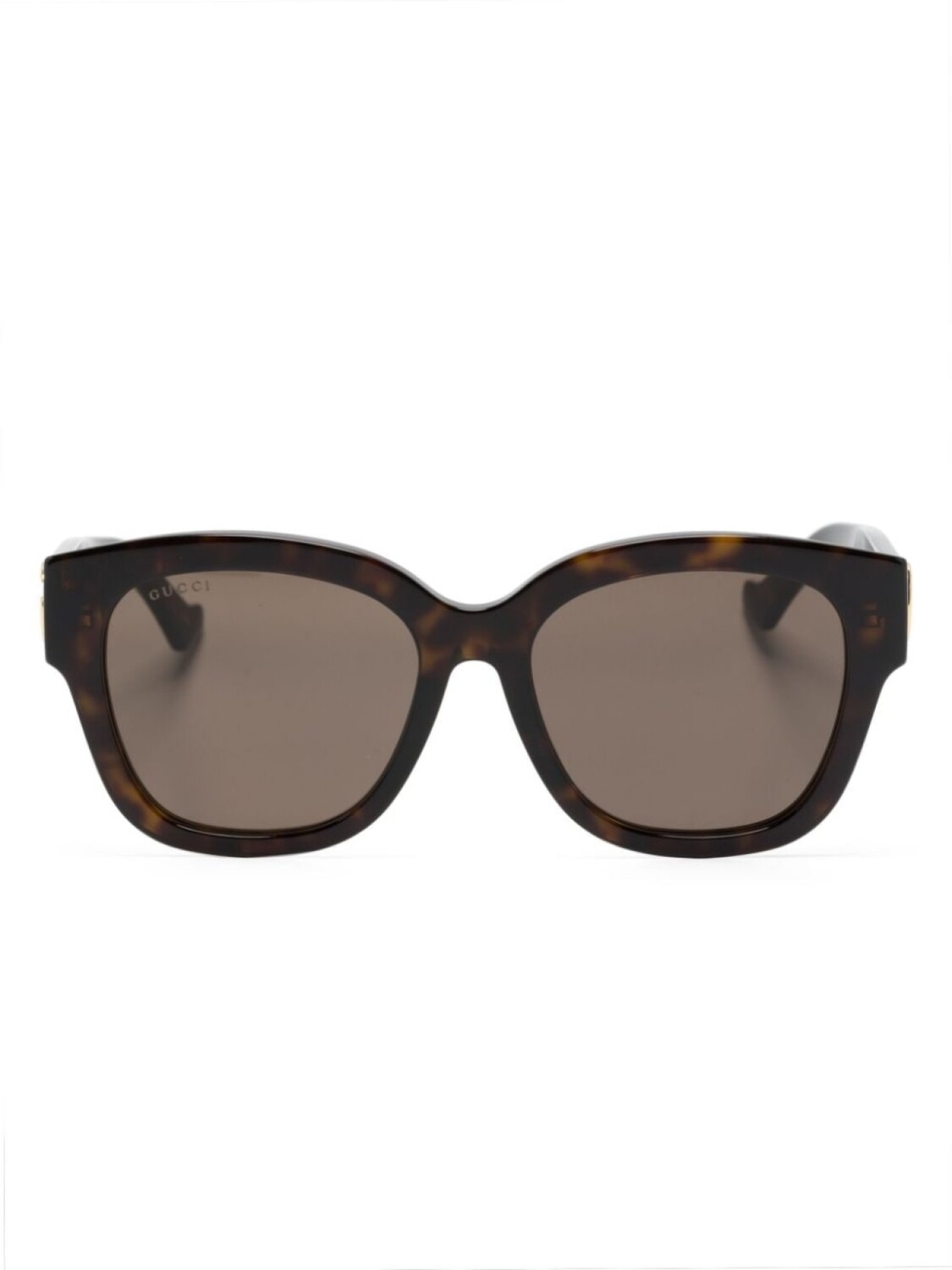 

Солнцезащитные очки GG1550S в круглой оправе Gucci Eyewear, коричневый