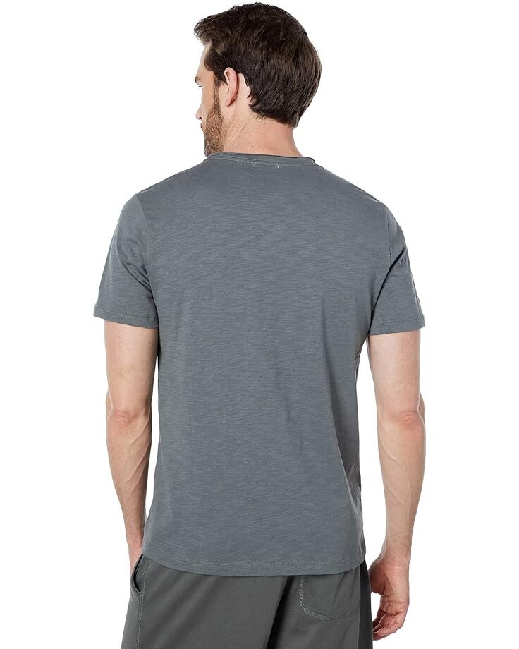 

Футболка Barefoot Dreams MC Slub Cut Neck T-Shirt, цвет Olive Branch