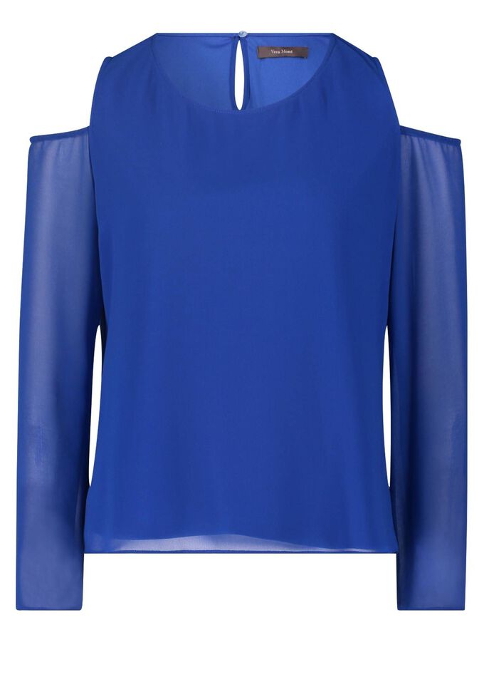 цена Блузка-Рубашка Vera Mont, синий
