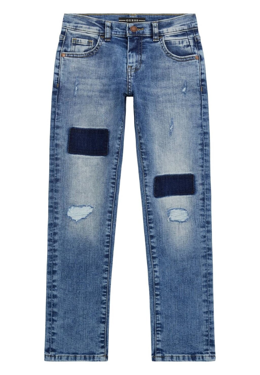 

Джинсы приталенного кроя Guess, цвет blau
