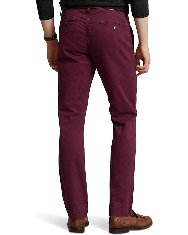 

Брюки Polo Ralph Lauren Slim Fit Stretch Chino Pants, цвет Rich Ruby