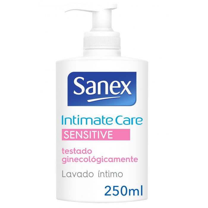 Мыло Jabón Intimo Dermo Sensitive Sanex, 250 ml мыла для интимной гигиены palmolive жидкое мыло для интимной гигиены intimo sensitive care