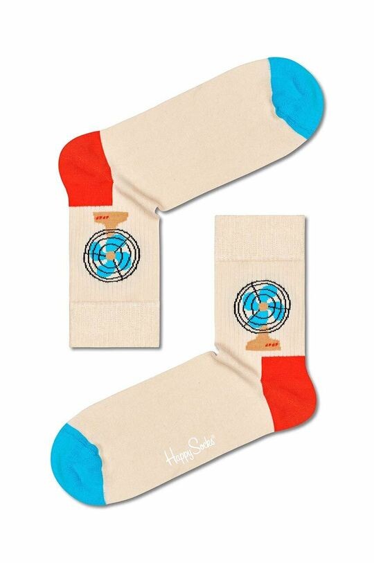 

Бежевые носки My Biggest Fan Happy Socks, бежевый