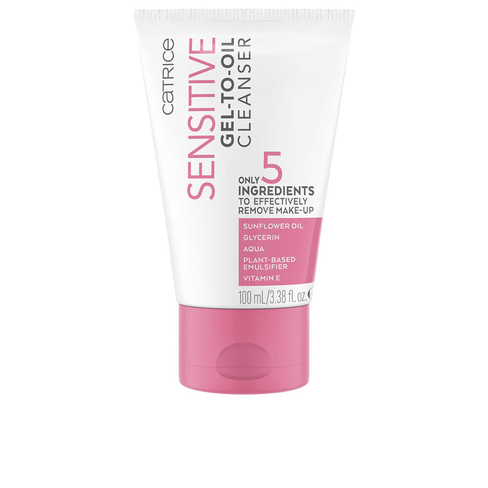 

Очищающий гель для лица Senstivie gel-to-oil cleanser Catrice, 100 мл