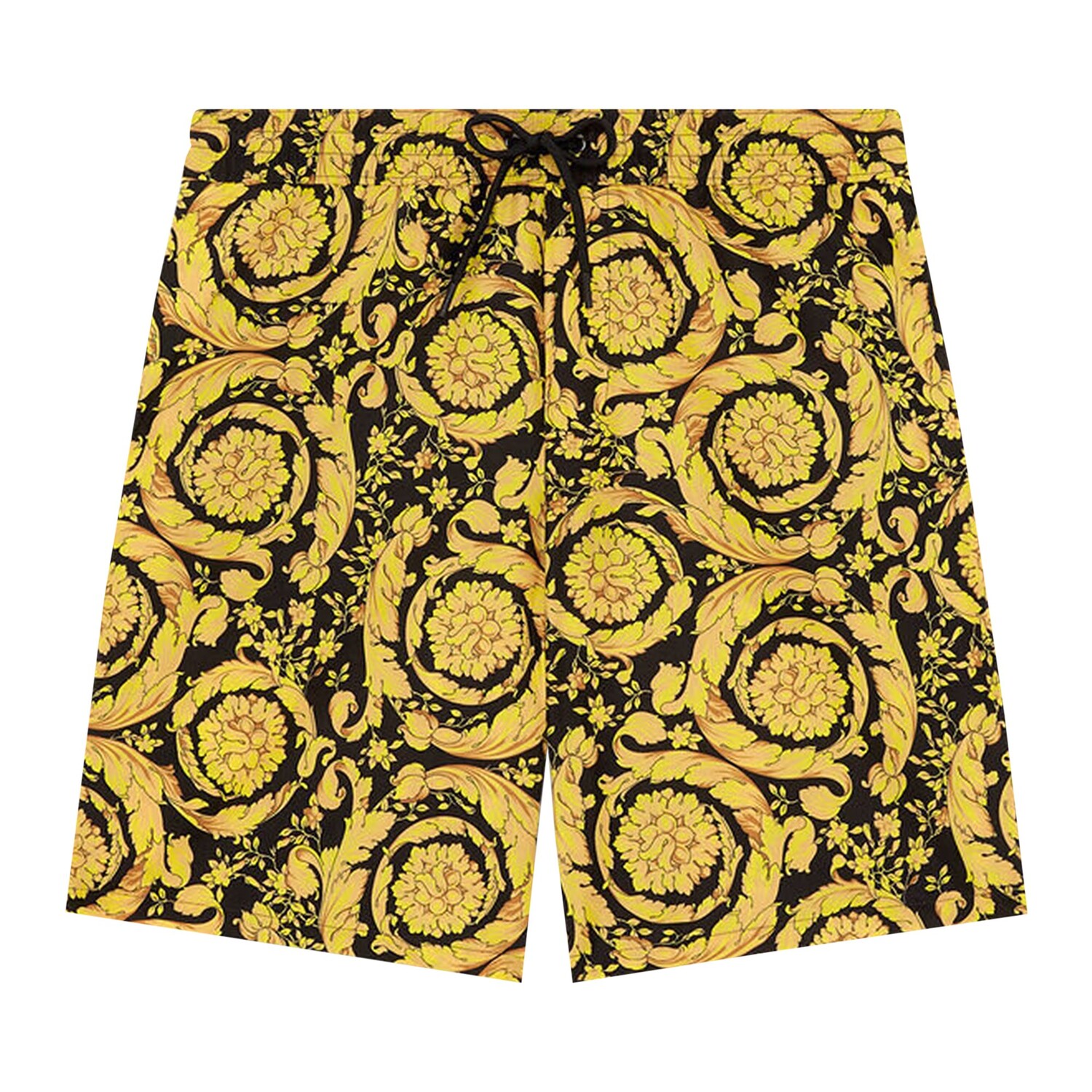 

Шорты для плавания Versace Barocco, черный/золотой