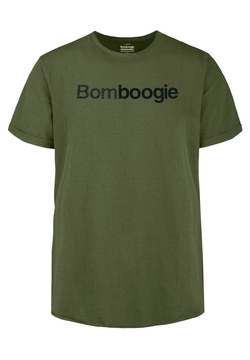 

Футболка с принтом Bomboogie, зеленый