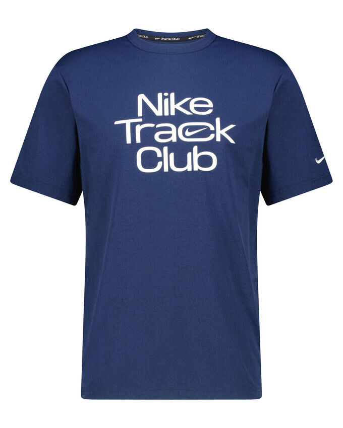 

Футболка для бега для легкоатлетического клуба Nike, синий