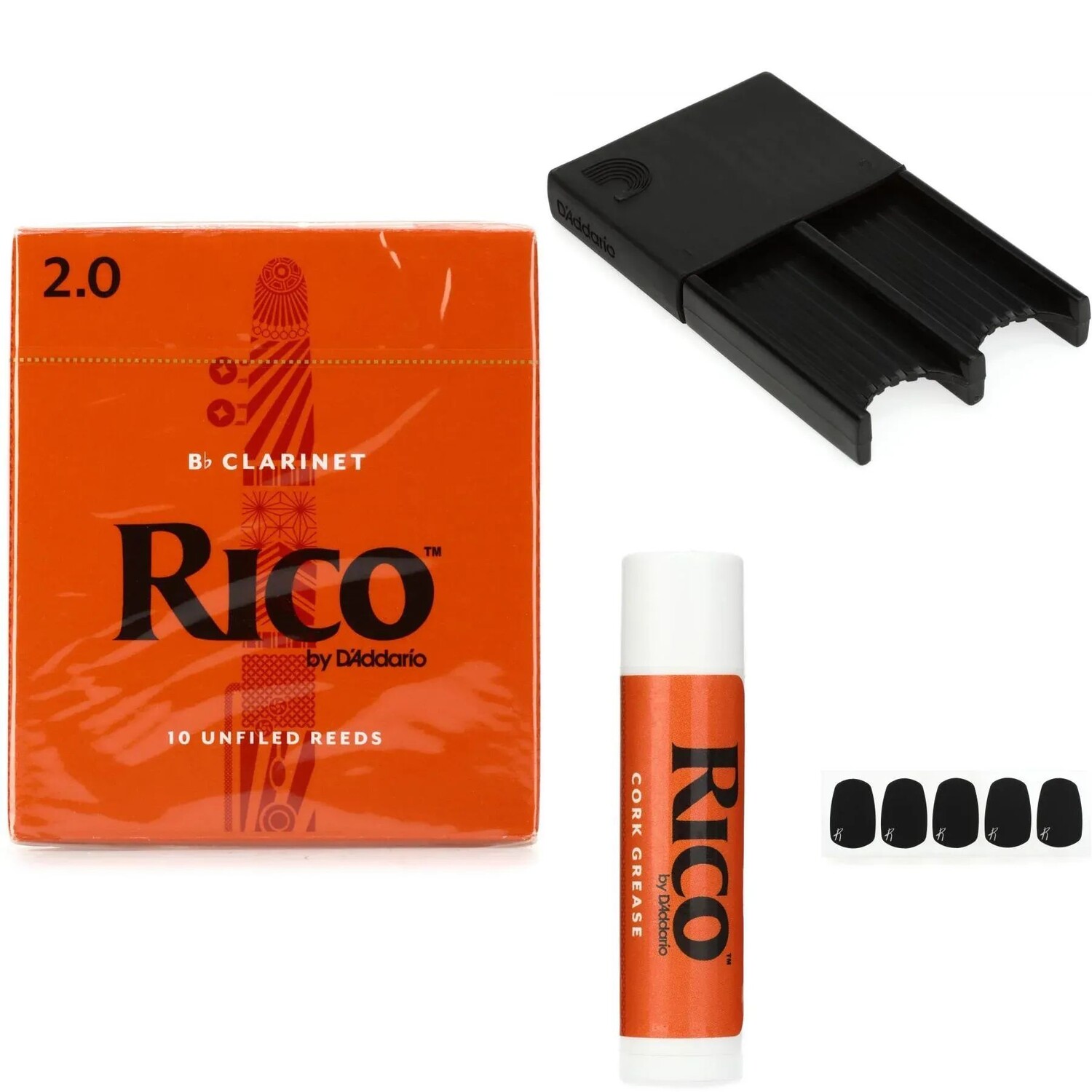 

Набор аксессуаров для трости для кларнета D'Addario RCA10 Rico Bb — 2.0 (10 шт.)