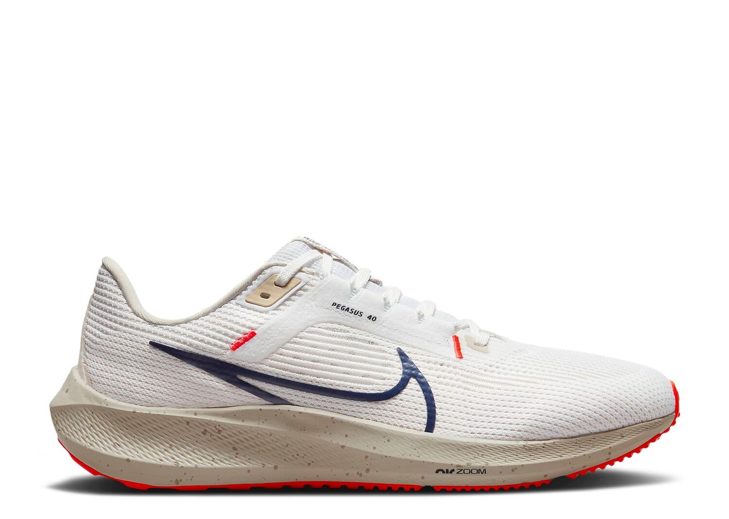 

Кроссовки Nike Air Zoom Pegasus 40 'White Obsidian', белый, Белый;серый