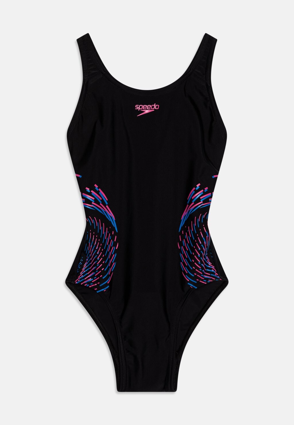 

Купальник Speedo, черный/розово-фиолетовый/бонди-синий