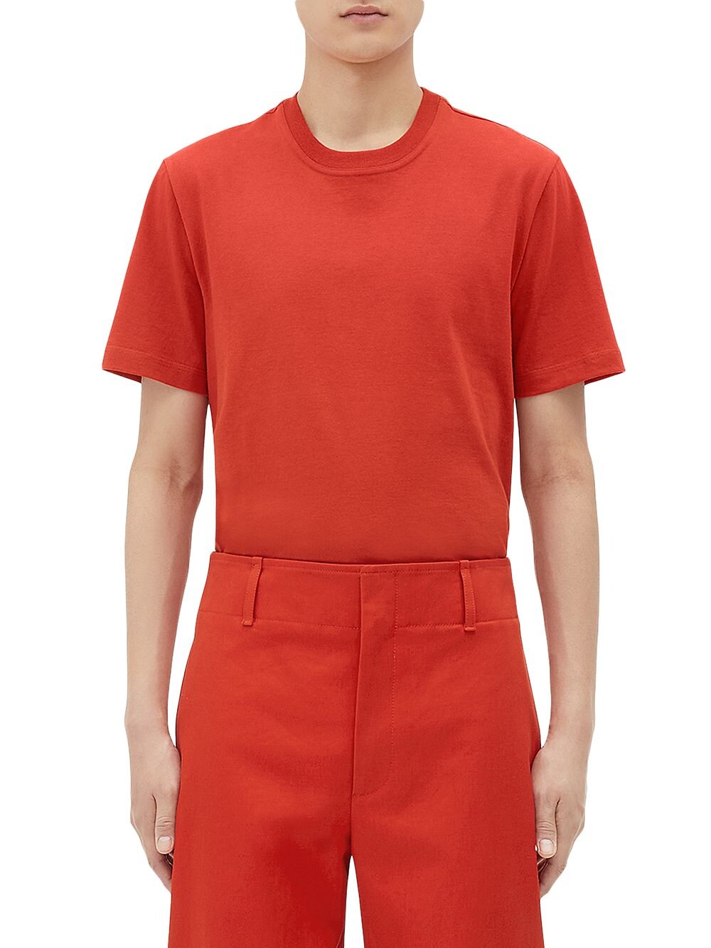 

Футболка Sunrise с круглым вырезом Bottega Veneta, Красный