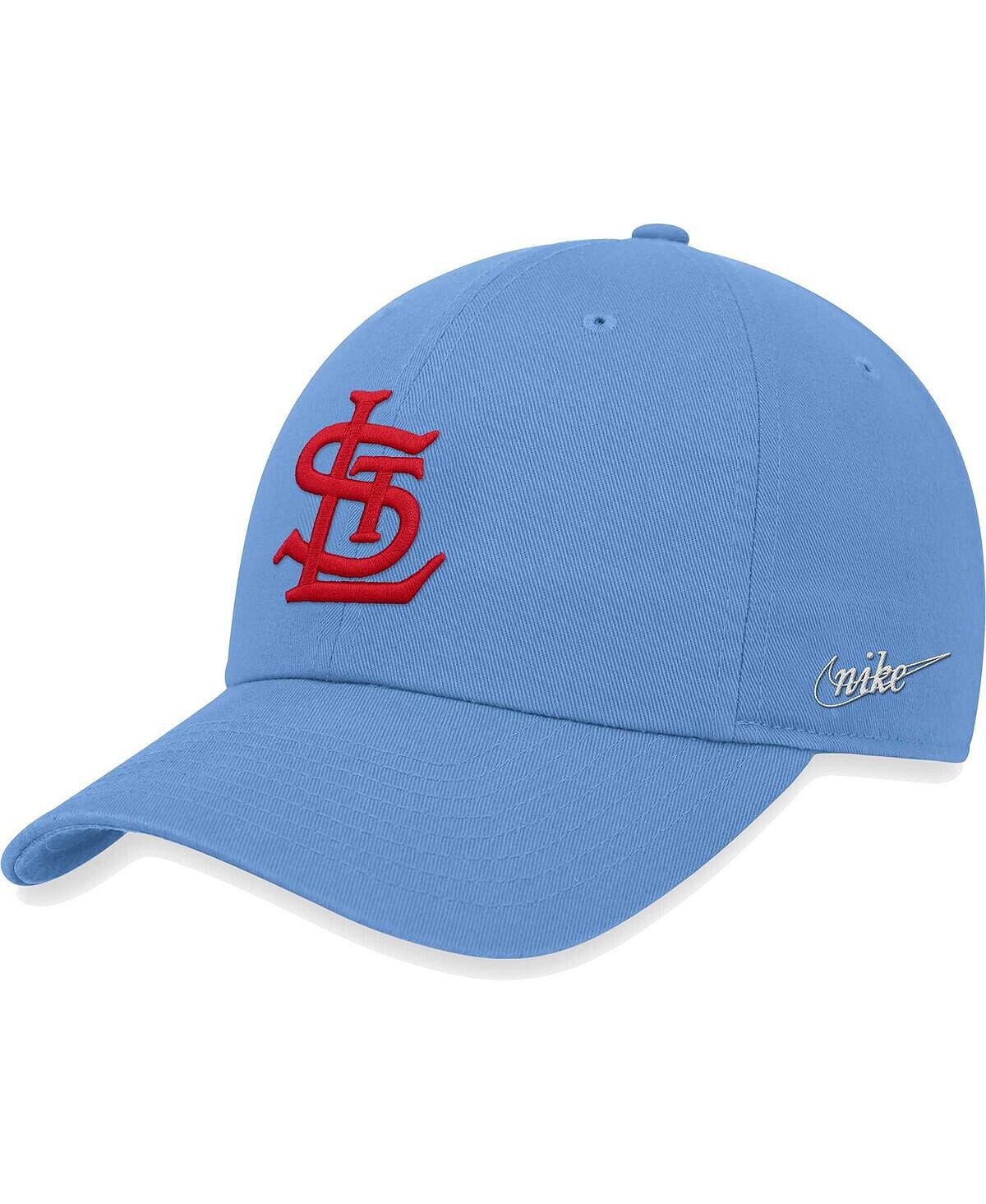 

Мужская голубая регулируемая шляпа St. Louis Cardinals Cooperstown Collection Heritage86 Nike