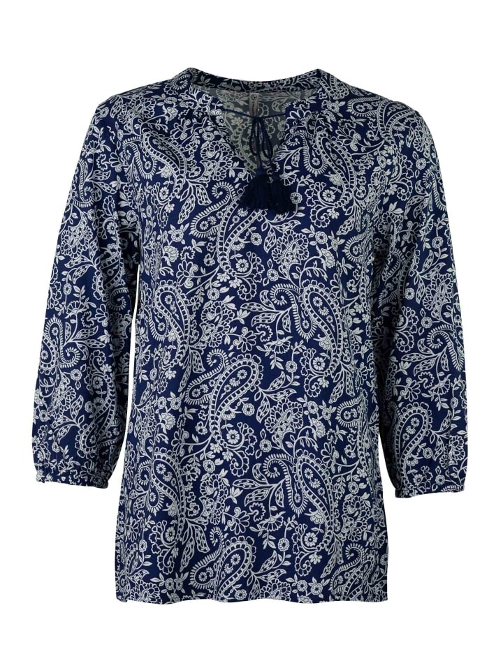

Блуза Strandwetter Marleen, цвет navy-white