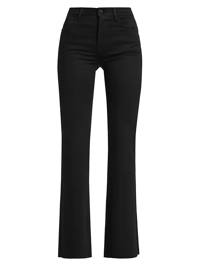 

Джинсы Le Easy Flare из хлопковой смеси Frame, черный