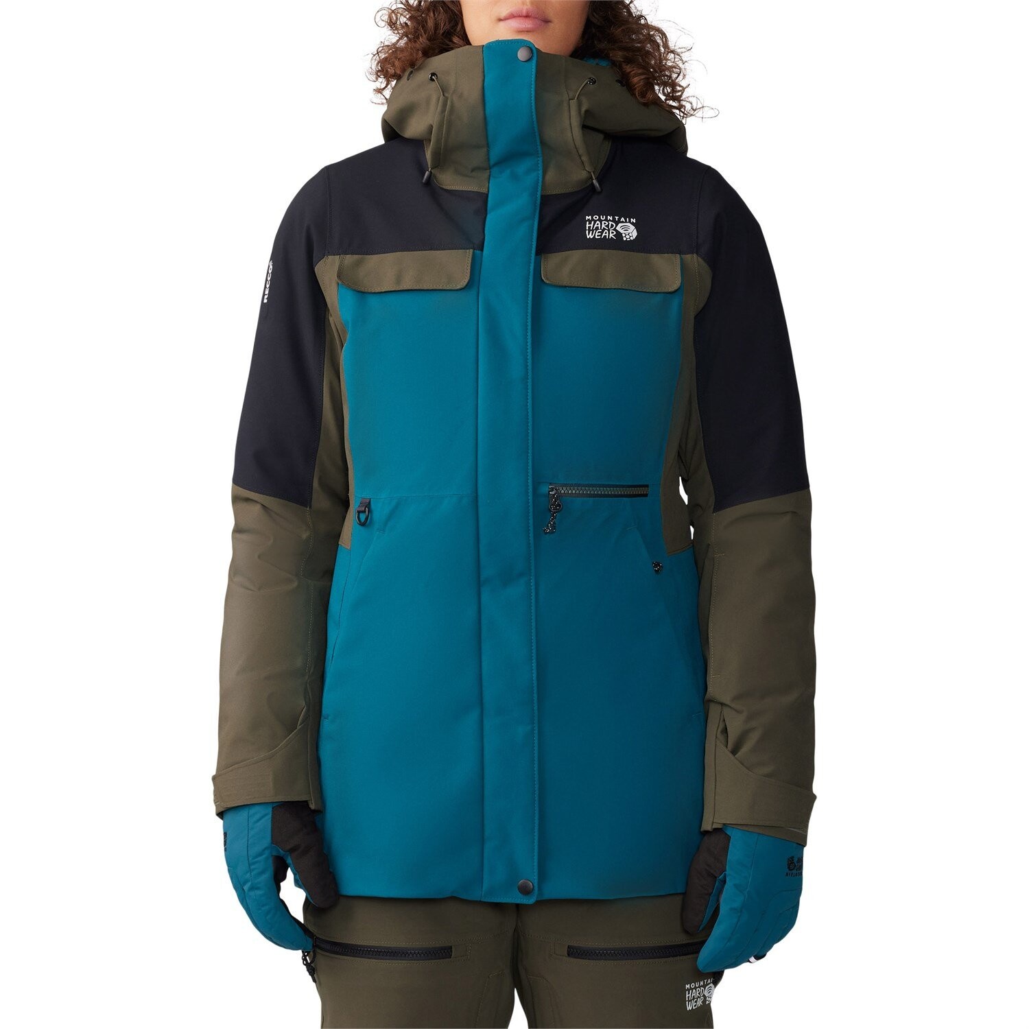 Парка Mountain Hardwear Powder Maven, цвет Jack Pine