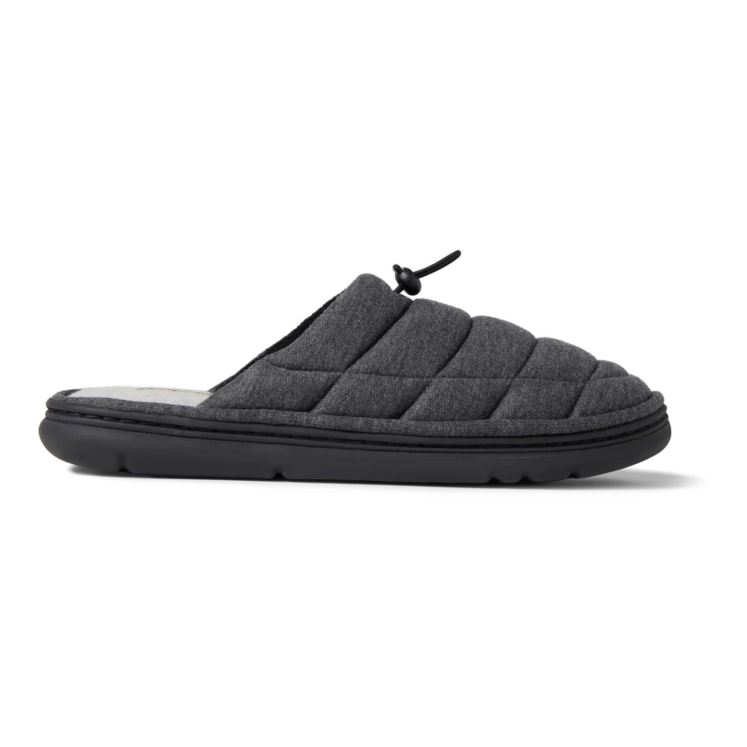

Мужские тапочки со стеганой толстовкой Dearfoams Austin Scuff
