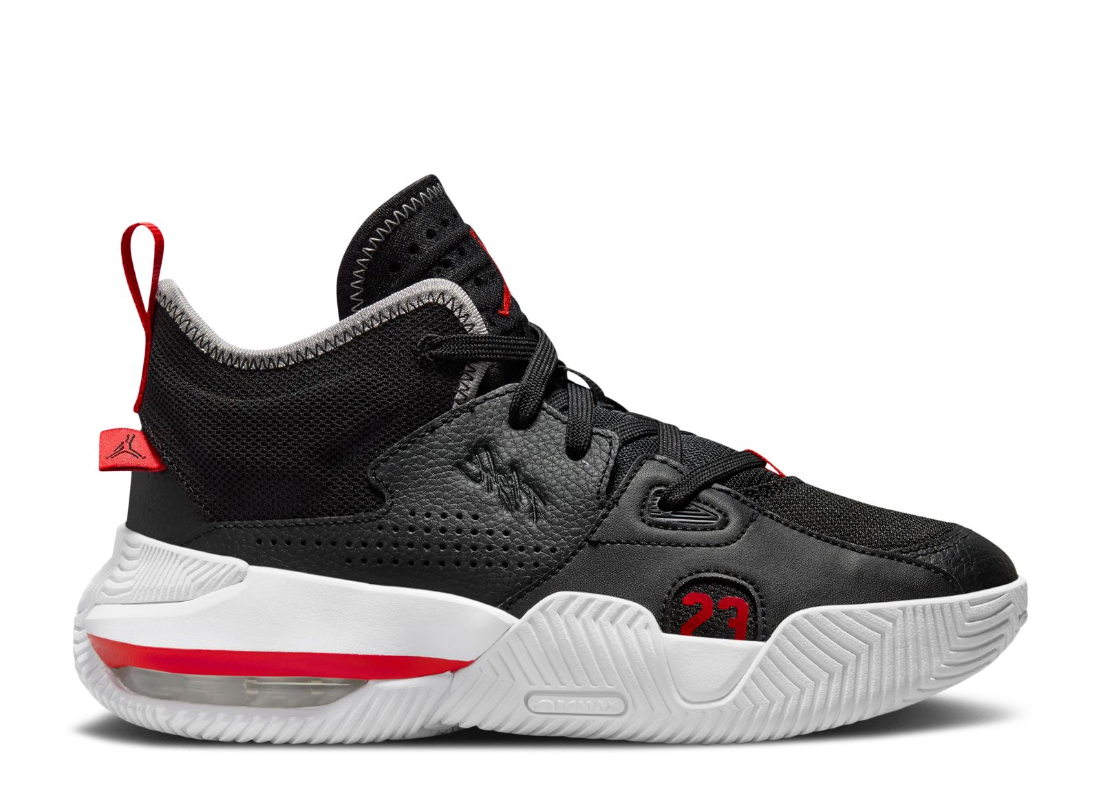 Кроссовки Air Jordan Jordan Stay Loyal 2 Gs 'Black University Red', черный кроссовки jordan stay loyal black university red white metallic silver