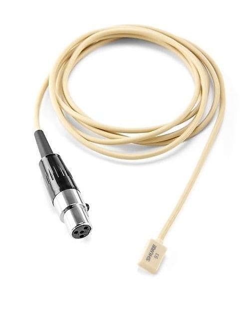 Конденсаторный петличный микрофон Shure WL93T Omnidirectional Subminiature Lavalier Condenser Mic with 4' Cable конденсаторный петличный микрофон shure wl93 subminiature condenser lavalier mic with 4 ta4f cable
