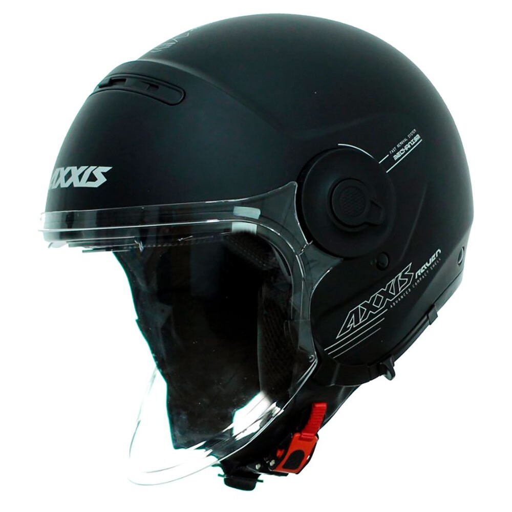 

Открытый шлем Axxis OF 509 Raven SV Solid, черный