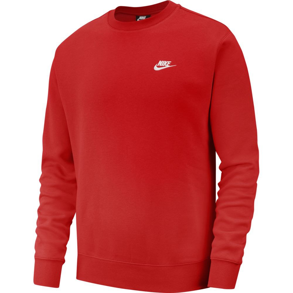 

Толстовка Nike Sportswear Club Crew, красный