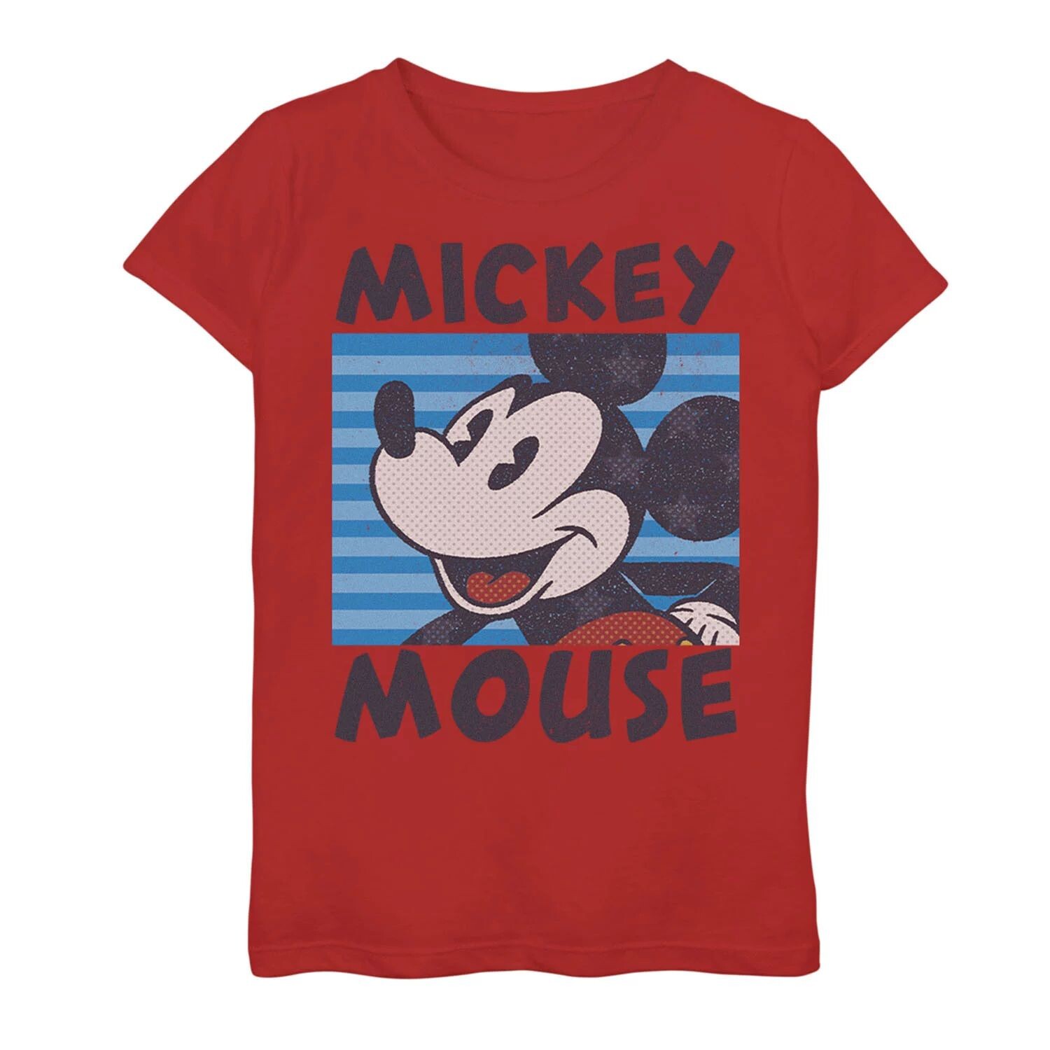 

Футболка Disney's Mickey Mouse для девочек 7–16 лет с рисунком комиксов и портретом Disney