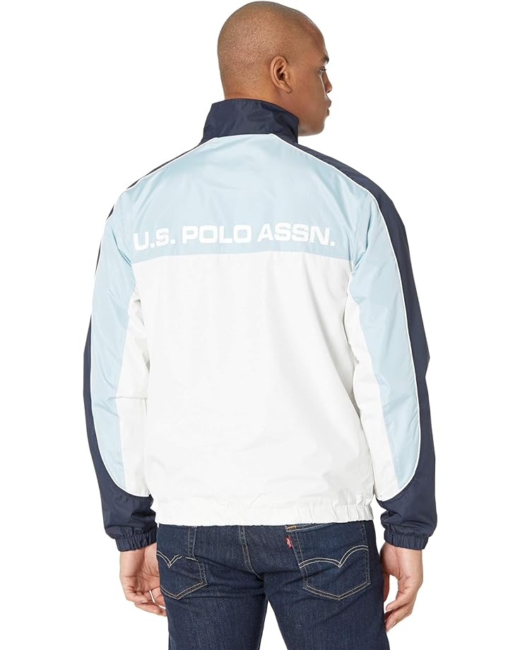 

Ветровка U.S. POLO ASSN. Color-Block Windbreaker, цвет Classic Navy