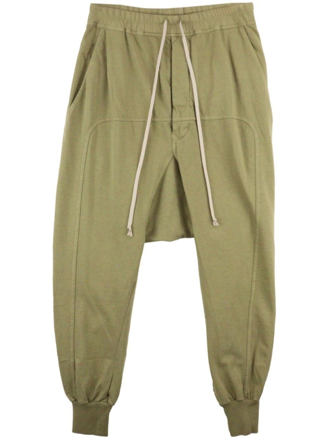

Брюки из хлопка с заниженным шагом Rick Owens DRKSHDW, зеленые