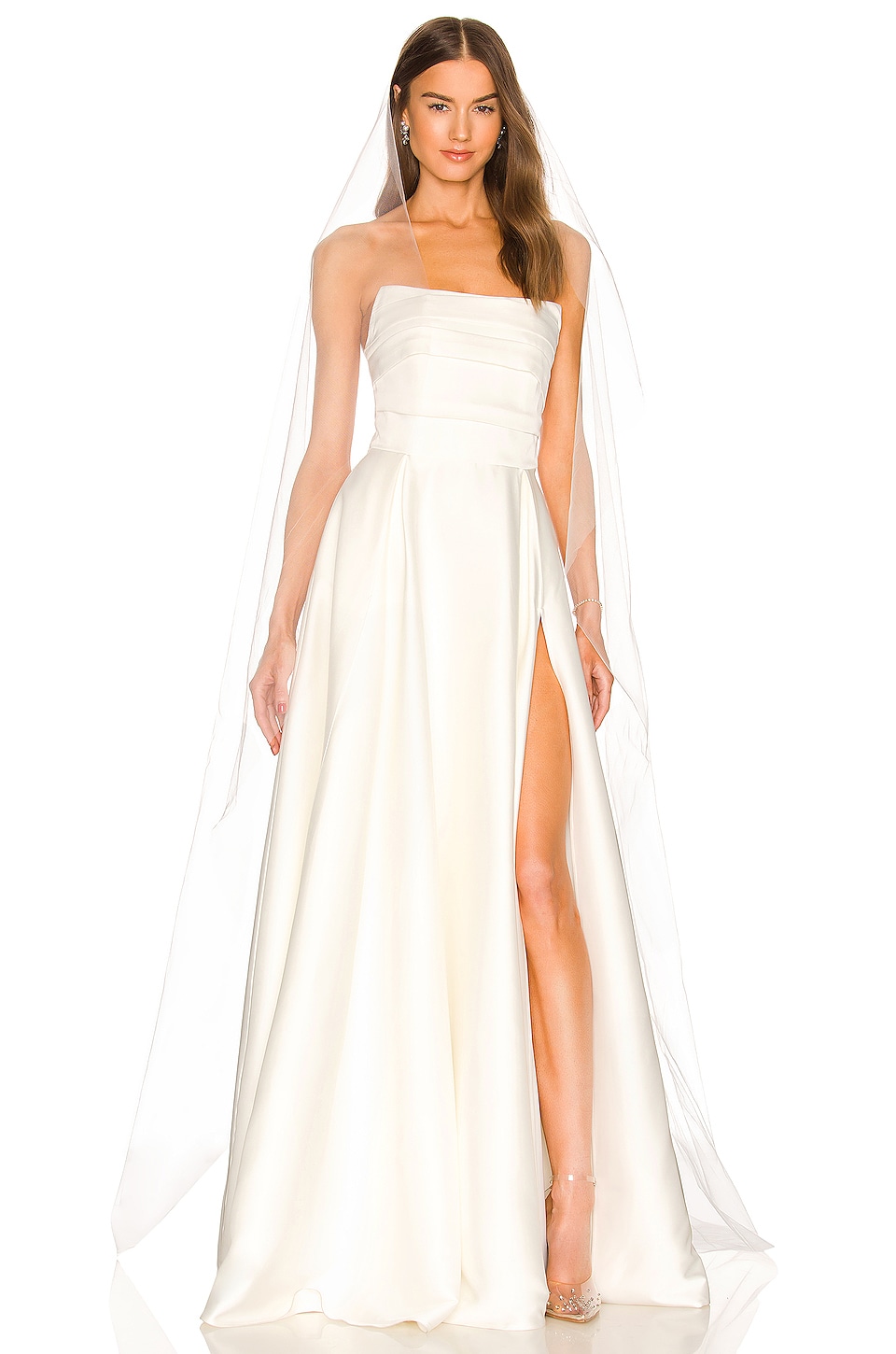 Платье SAU LEE x REVOLVE Heidi Gown, белый