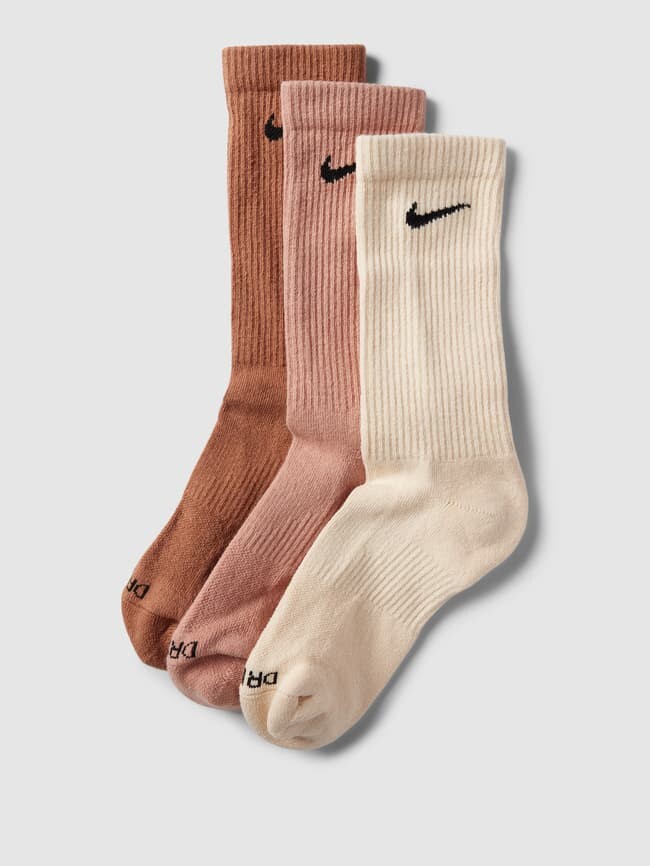 

Носки с принтом этикетки Nike, ржаво-красный