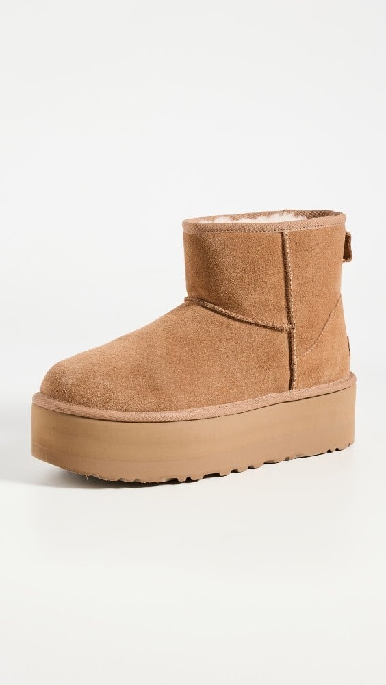 

Угги UGG Classic Mini Platform, коричневый