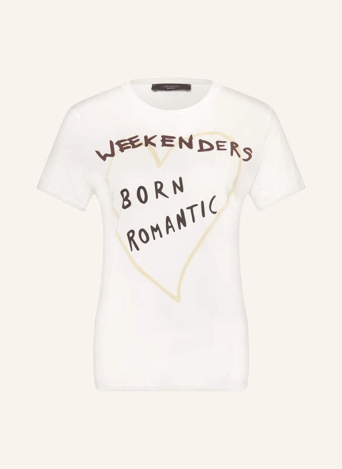 

Футболка нерви Weekend Maxmara, белый