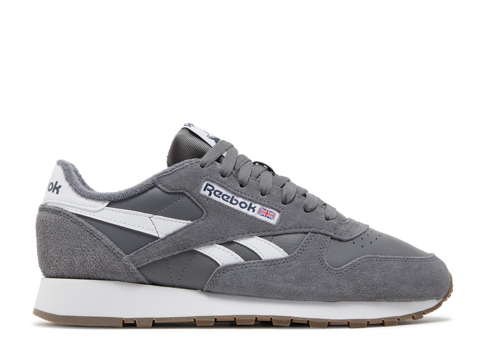 

Кроссовки Reebok Classic Leather 'Pure Grey White', серый