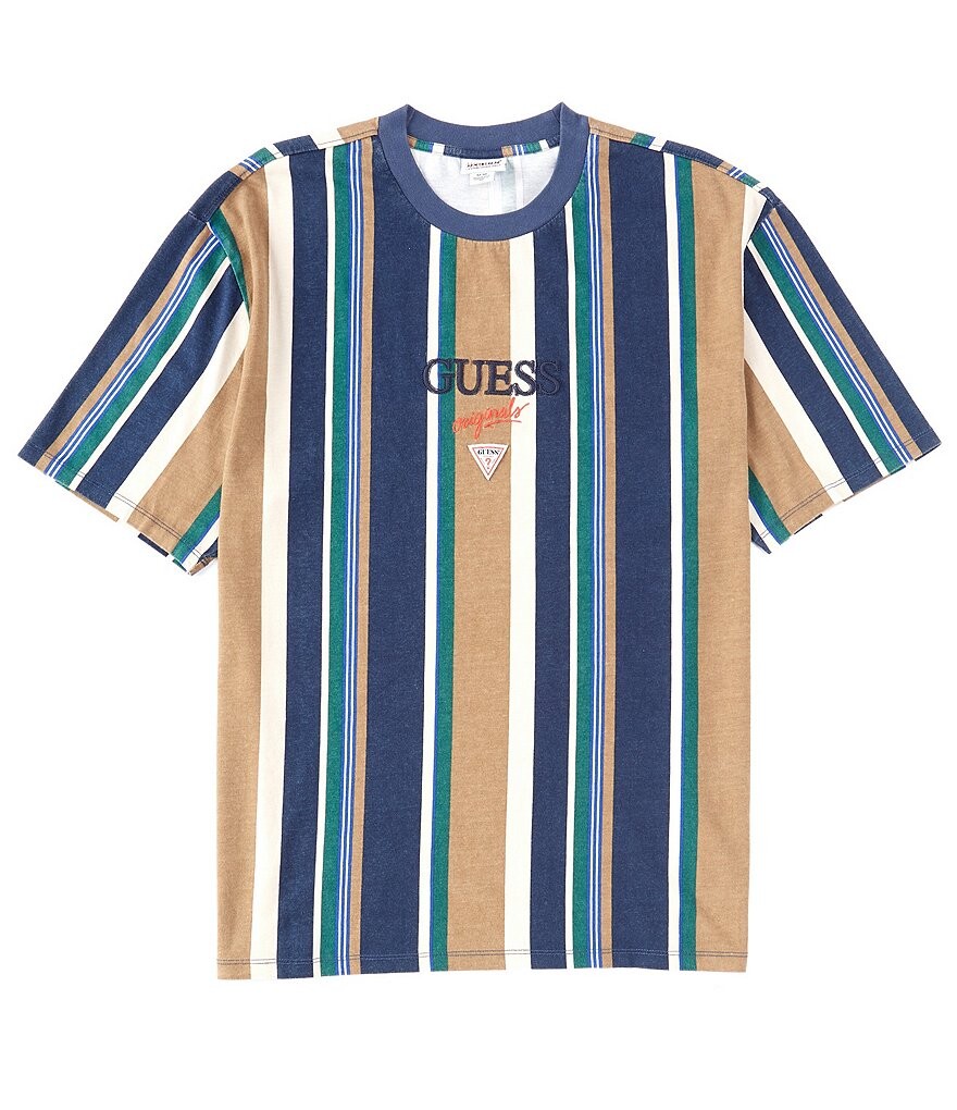 

Футболка Guess Originals Bryson с вертикальными полосками, мультиколор
