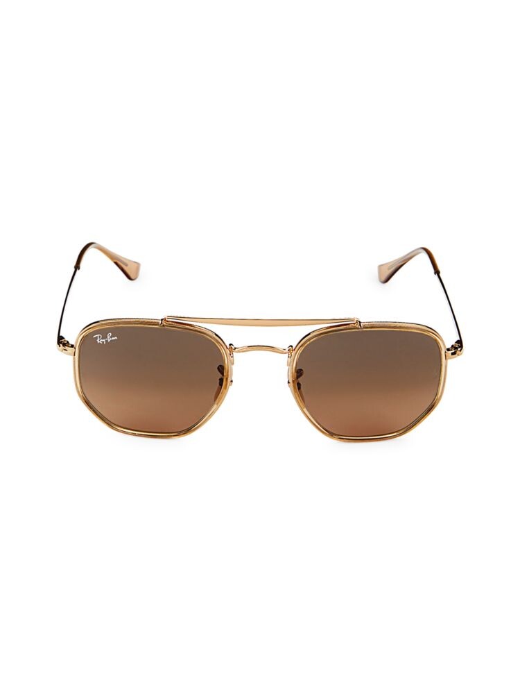 

Солнцезащитные очки-авиаторы 52MM Ray-Ban, золото