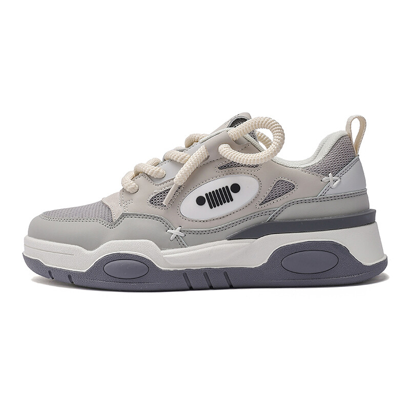 

Кроссовки JEEP SPIRIT Skateboarding Shoes Men Low-top, серый