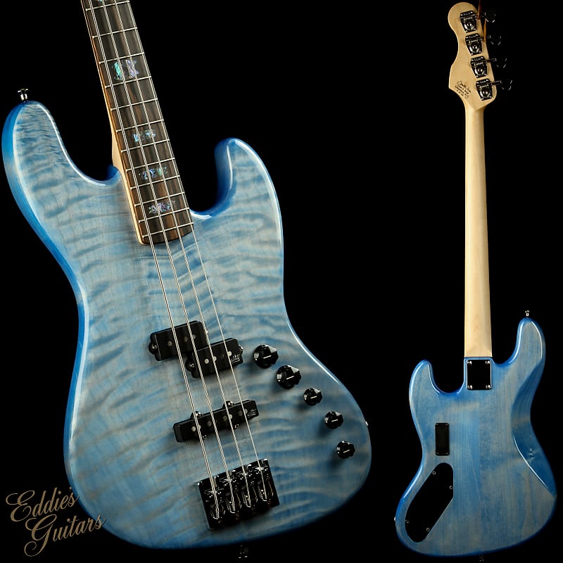 Басс гитара Spector Coda 4 DLX - Faded Blue Stain