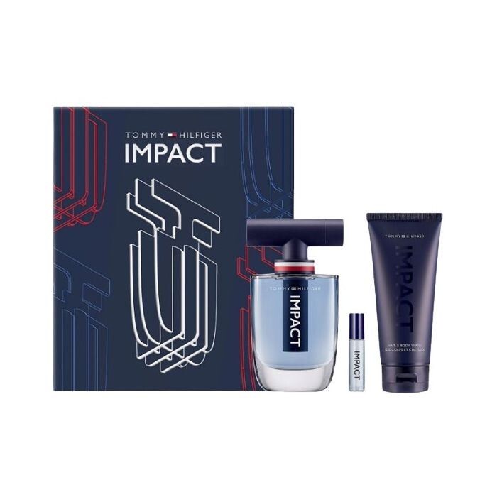 

Мужская туалетная вода Estuche Impact EDT Hombre Tommy Hilfiger, EDT 100 ml + Gel 100 ml + Mini